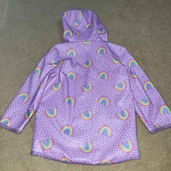 MINT CONDITION CAT AND JACKET LINED RAIN COAT JACKET SIZE 4t/5T - Picture 3 of 3